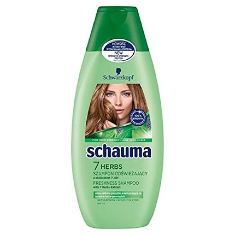 Schauma 7 Herbs Shampoo with 7 Herbal Extracts 400ml