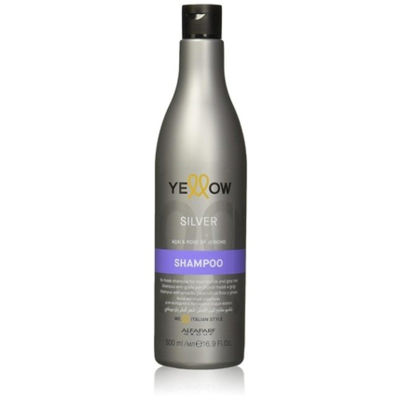 Yellow Silver Shampoo Acai & Rose of Jericho 500ml