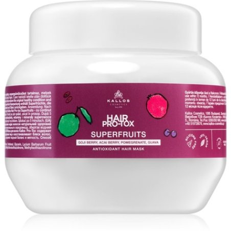 Kallos Cosmetics Hair Pro-Tox Superfruits Antioxidant Hair Mask 275ml