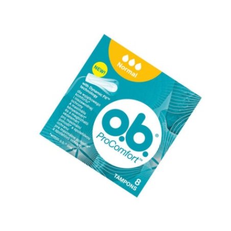 O.B. Pro Comfort Normal Tampons 8 Pieces