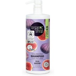 Organic Shop Volumizing Shampoo for Oily Hair Fig and Rosehip 1000ml