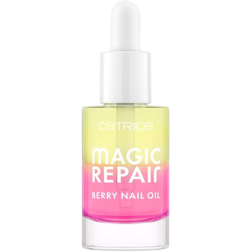 Catrice Magic Repair Berry Nail Oil Multicolor Nourishing Repairing Translucent Acetone-Free Vegan Paraben-Free 8ml