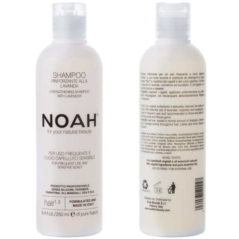 Noah 1.3 Strengthening Shampoo with Lavender 250ml