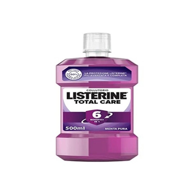 Listerine Total Care Pure Mint Mouthwash 500ml