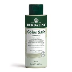 Herbatint Color Safe Shampoo Color Protection 260ml Normalizing Shampoo for Colored Hair Care with Organic Aloe Vera