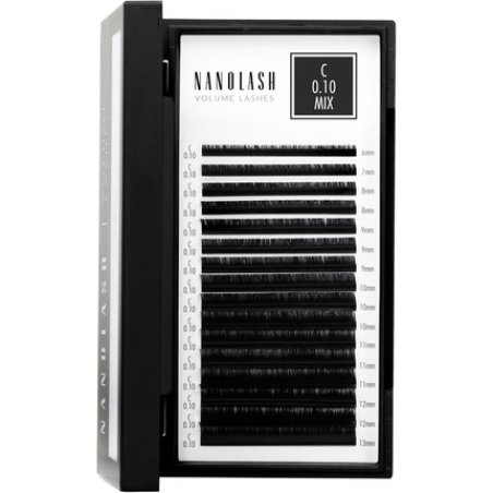 Nanolash Volume Lashes False Lashes for Professional Eyelash Extensions Volume Eyelash Extensions 0.10 C MIX 6-13mm