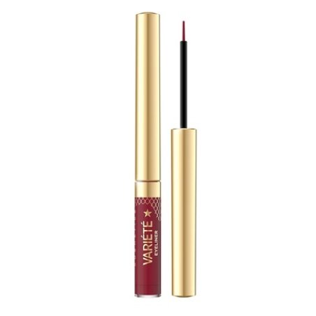 Eveline Cosmetics Variete Colorful Eyeliner In Ink No. 8 Red 28 Ml