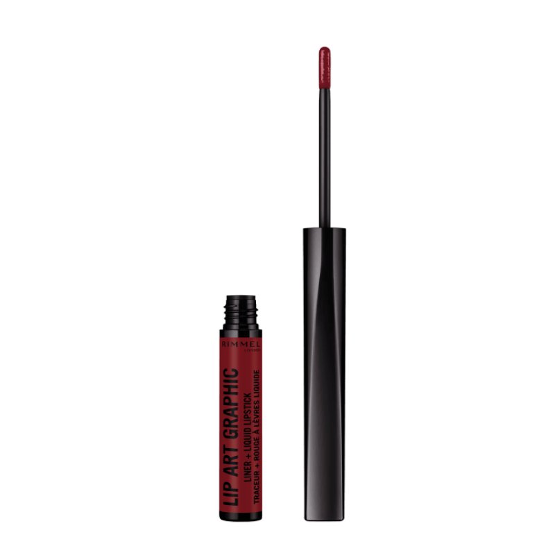 Rimmel Lip Art Graphic, 810 Be Free, 1.8ml