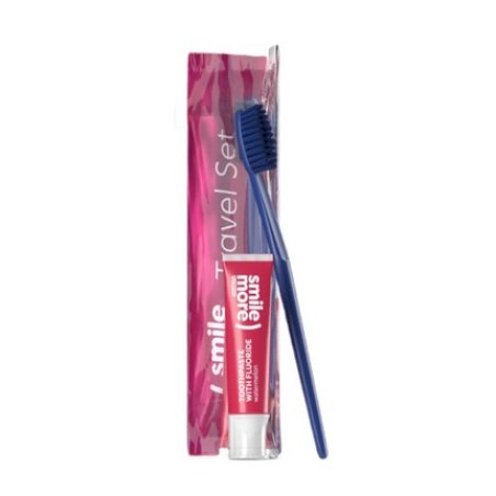 Smile Toothpaste Set 30ml with Toothbrush Red HiSkin