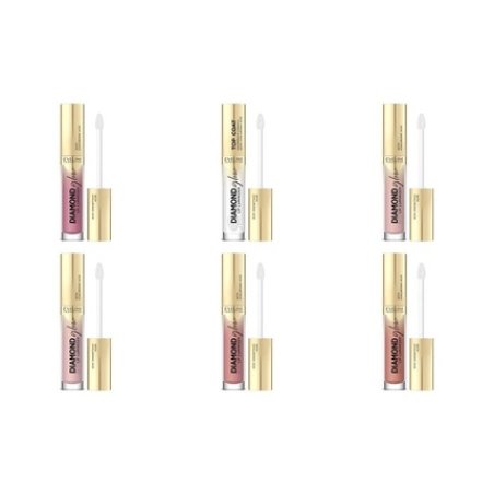 Eveline Diamond Glow Lip Luminizer Lip Gloss with Hyaluronic Acid 4.5ml