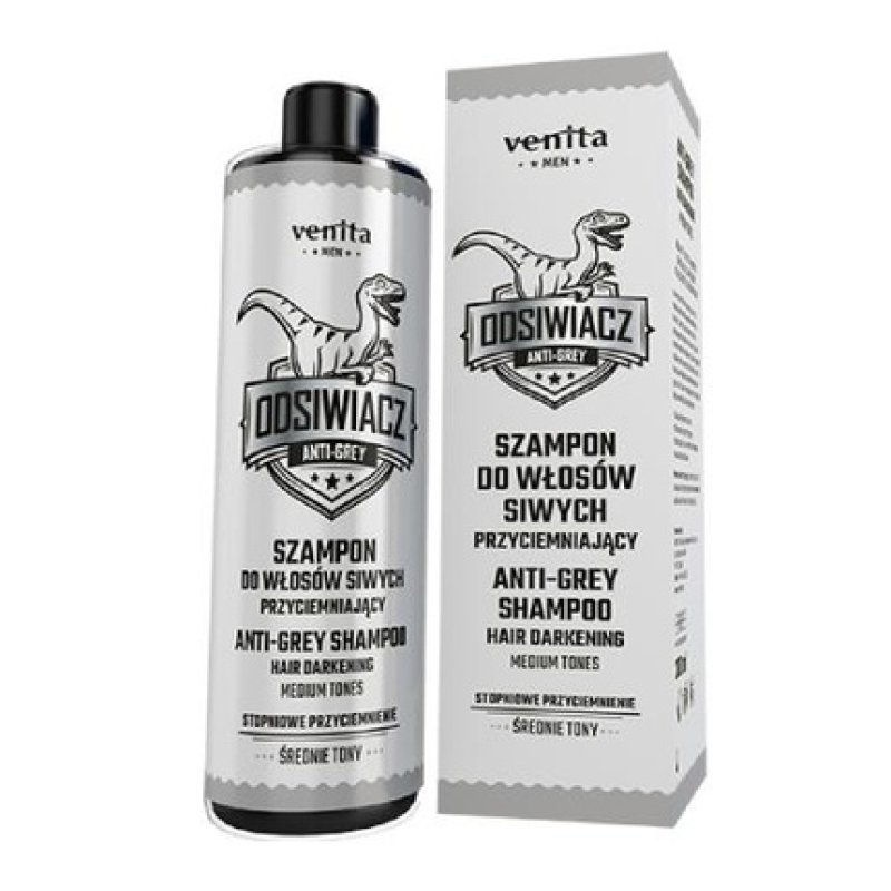 Venitamen Shampoo For Men For Gray Hair Medium Tones 200ml