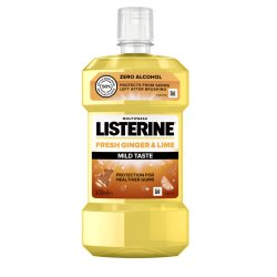 LISTERINE Fresh Ginger & Lime Mild Taste 500 ml Gingembre, Citron vert