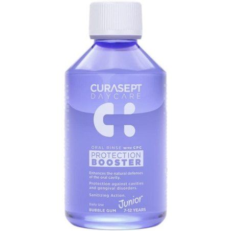 Curasept Daycare Protection Booster Junior 7-12 Sanitizing Mouthwash 250ml