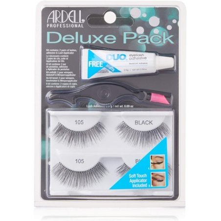 ARDELL Deluxe Pack 105 Black False Eyelashes 25g