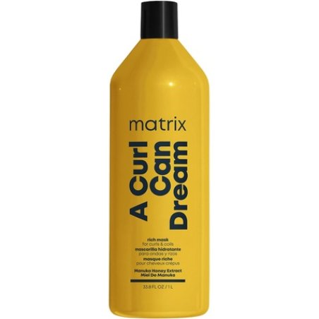 Matrix A Curl Can Dream Rich Mask Intensely Hydrating with Manuka Honey Extract Revives Curls Adds Shine Suitable for