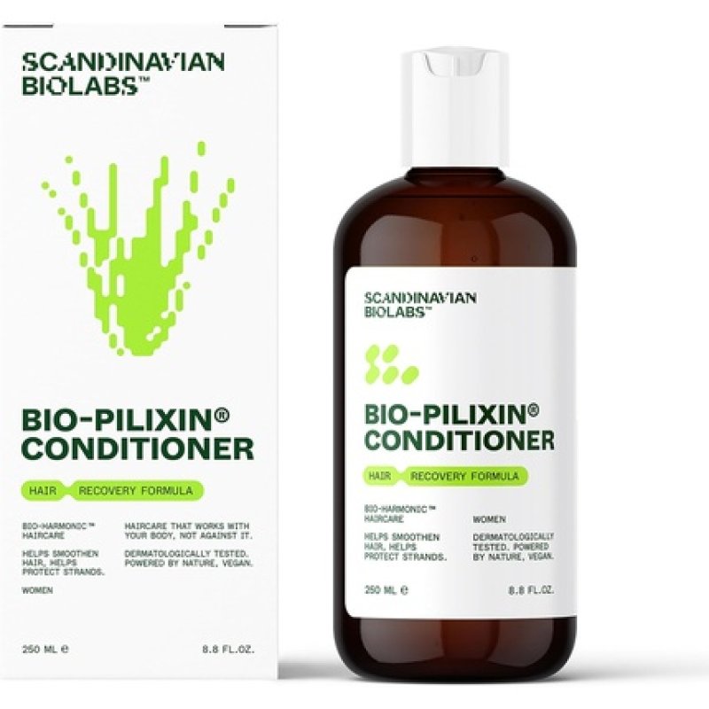 Scandinavian Biolabs Hair Recovery Conditioner for Women with Naturally-derived Ingredients Bio-Pilixin