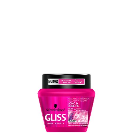 Schwarzkopf Gliss Kur LONG & SUBLIME hair mask 300 ml Women