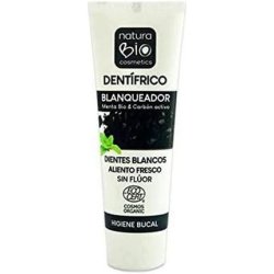 Naturabio Cosmetics Teeth Whitening Mint-Carbon Active 75ml