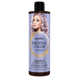 Venita Henna Color Shampoo For Hair Platinum 300ml