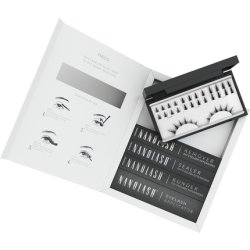 Nanolash DIY Eyelash Extensions Starter Kit Cluster Lashes with Bonder, Sealer, Remover, Applicator Home Lash