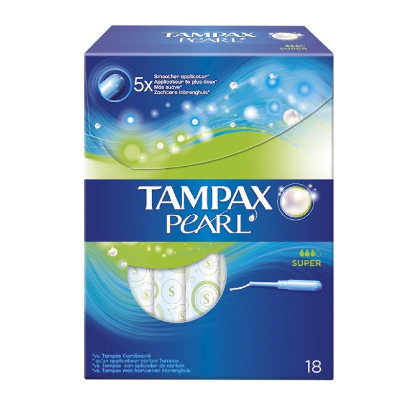 Tampax Pearl Super 18's