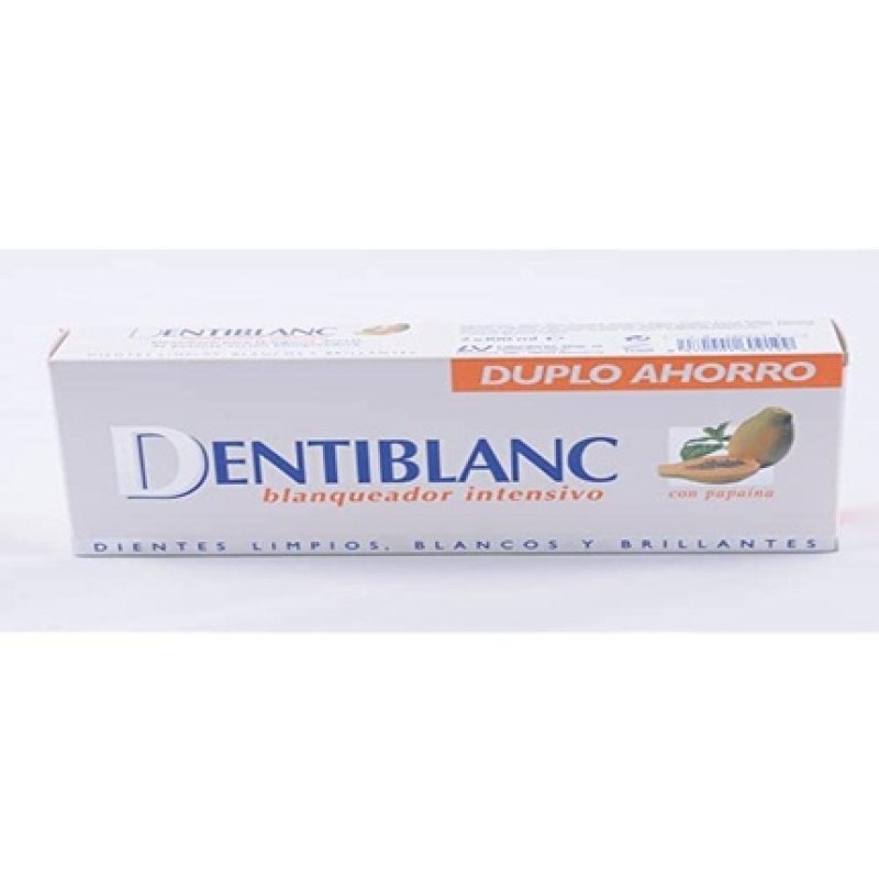 Dentiblanc Blanqueador Intensivo Pasta Dental Duplo 100 Ml 2 U
