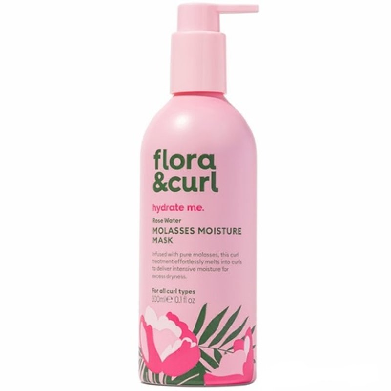 Floracurl Rose Water Molasses Moisture Mask - 300ml