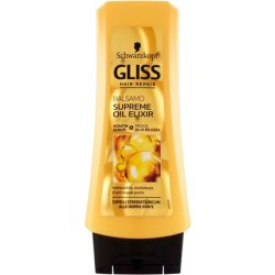 Schwarzkopf Gliss Supreme Oil Elixir Conditioner for Stressed and Prone Double Ended Hair 200ml