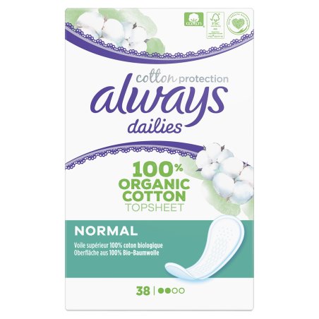 Always Cotton Protection Incontinence liner Woman