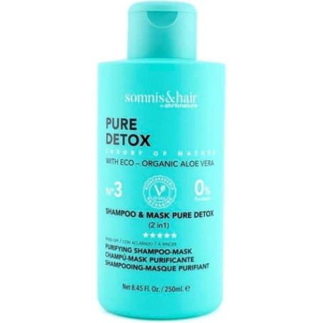 SOMNIS&HAIR Shampoo and Mask 2 in 1 Purifying Detox 250ml