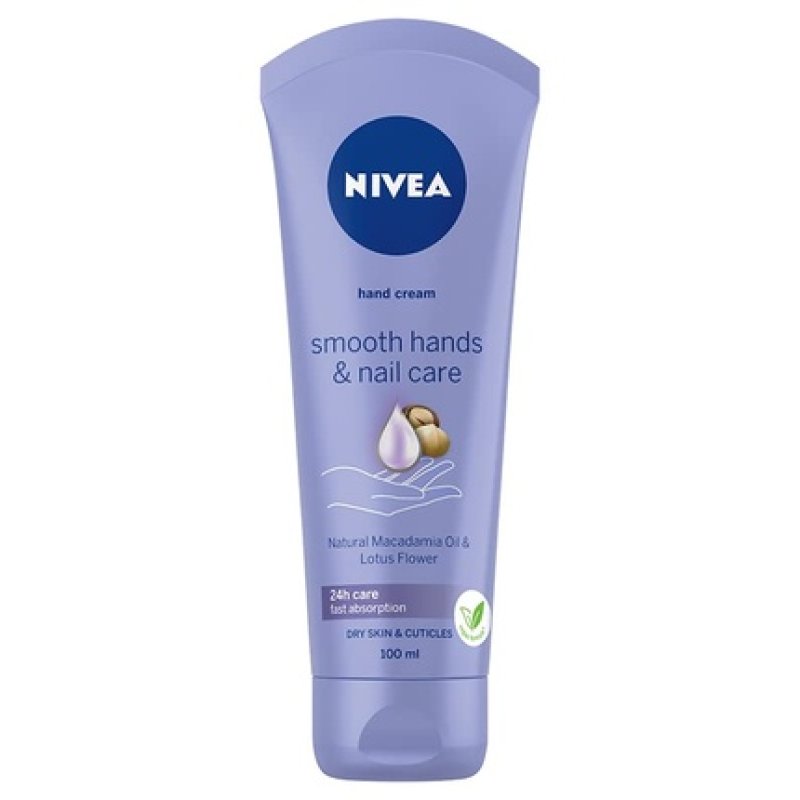 Nivea Hand Cream Smooth Hands and Nail Protection 100ml