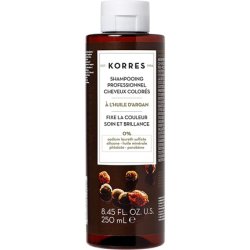 KORRES Argan Oil Shampoo Cleansing and Care for Coloured Hair 250ml