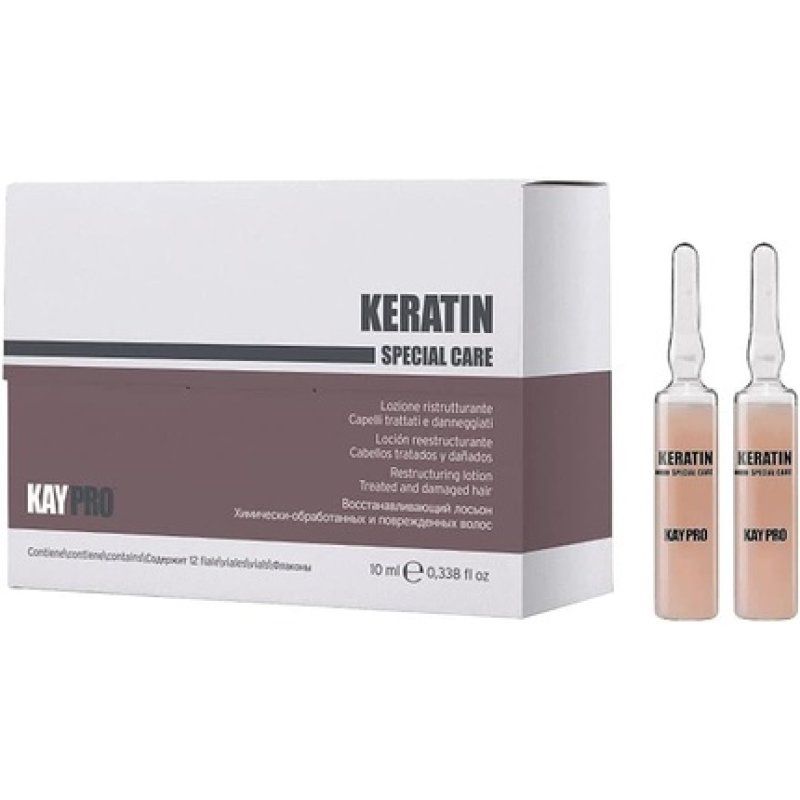 KayPro Restructuring Lotion for Treated and Damaged Hair 12x10ml