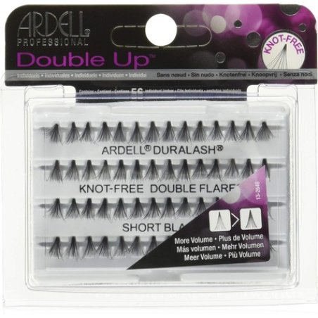 ARDELL Double Up Knot-Free Short Black Individual Eyelashes 25g