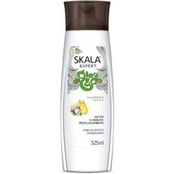 SKALA Expert Coconut Oil Shampoo 325ml - Vegan Nourishing and Moisturizing for All Hair Types - Shine and Repair -