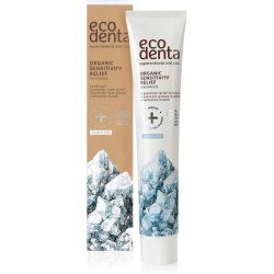 Ecodenta Organic Fluoride Free Toothpaste Sensitivity Relief with Salt and Aloe Vera 75ml