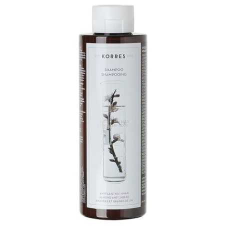 Korres Almond and Linseed Shampoo for Dry/Damaged Hair 250ml