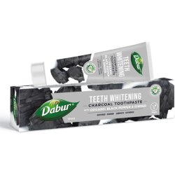 Dabur Teeth Whitening Charcoal Toothpaste with Organic Black Pepper & Ginger 100ml