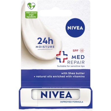 NIVEA Med Repair Nourishing Lipstick 4.8g