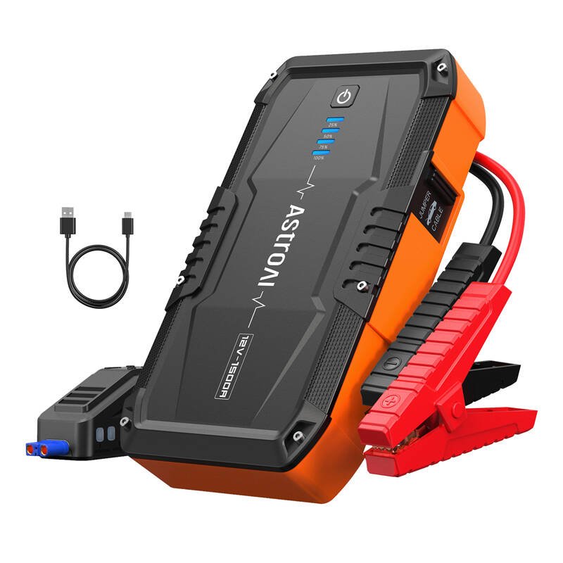 3 in 1: Jump starter Power bank SOS lights pea AstroAI S8