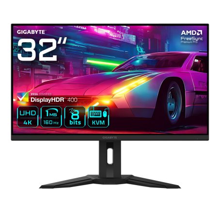 GIGABYTE M32UP 31.5" UHD Gaming Monitor - 3840 x 2160, 160 Hz, 1ms, 350 cd/m², AMD FreeSync Premium Pro, DisplayHDR