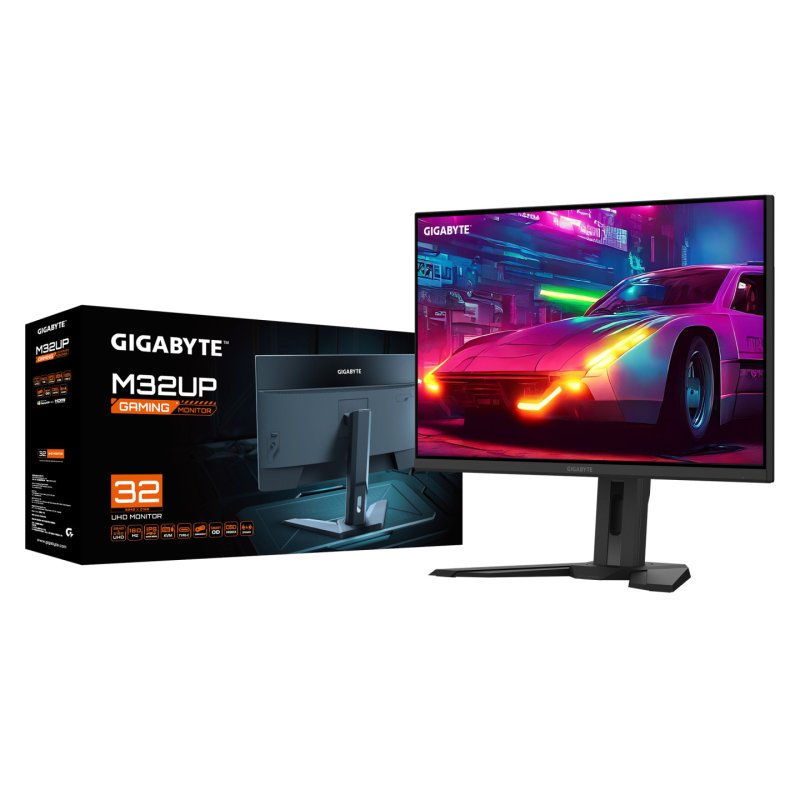 GIGABYTE M32UP 31.5" UHD Gaming Monitor - 3840 x 2160, 160 Hz, 1ms, 350 cd/m², AMD FreeSync Premium Pro, DisplayHDR