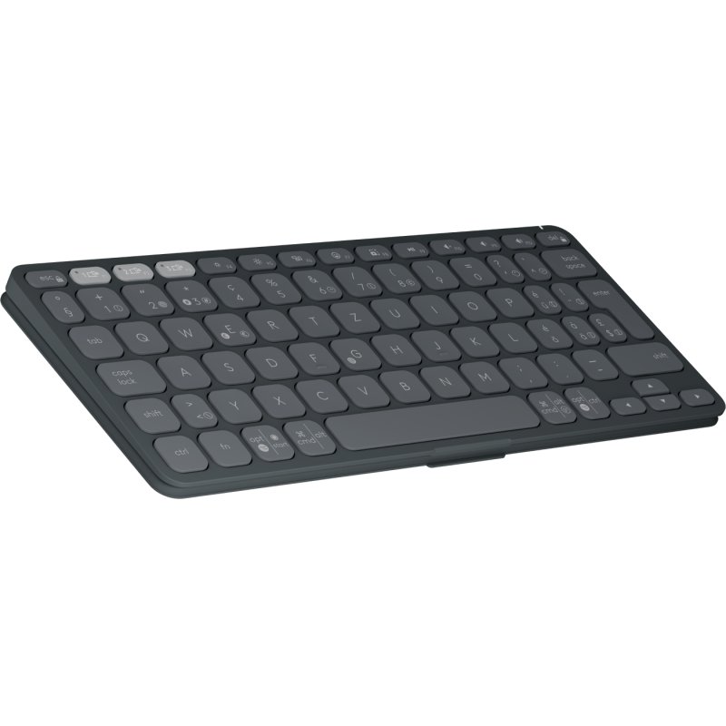 Logitech Keys-To-Go 2 keyboard Universal Bluetooth QWERTZ Swiss Graphite