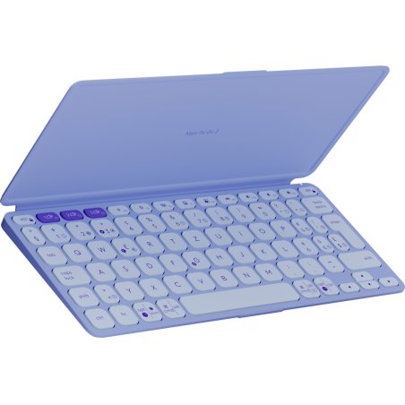 Logitech Keys-To-Go 2 keyboard Universal Bluetooth QWERTZ Swiss Lilac