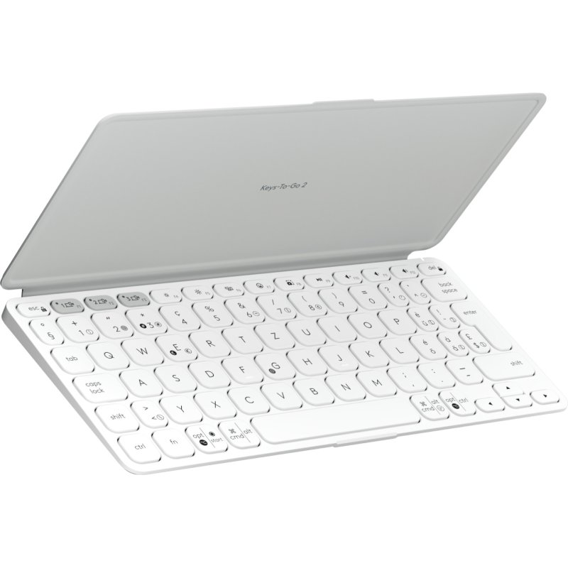 Logitech Keys-To-Go 2 keyboard Universal Bluetooth QWERTZ Swiss White