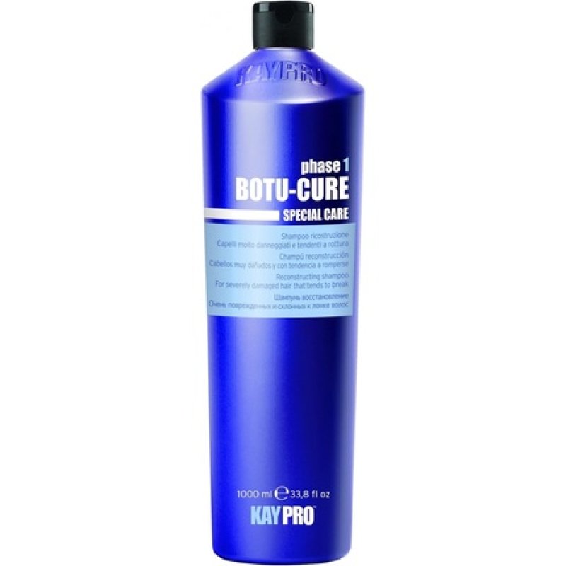 KEPRO Kay PRO BOTU-CURE Reconstructing Shampoo with Plant Peptides for Severely Damaged Hair 1000ml