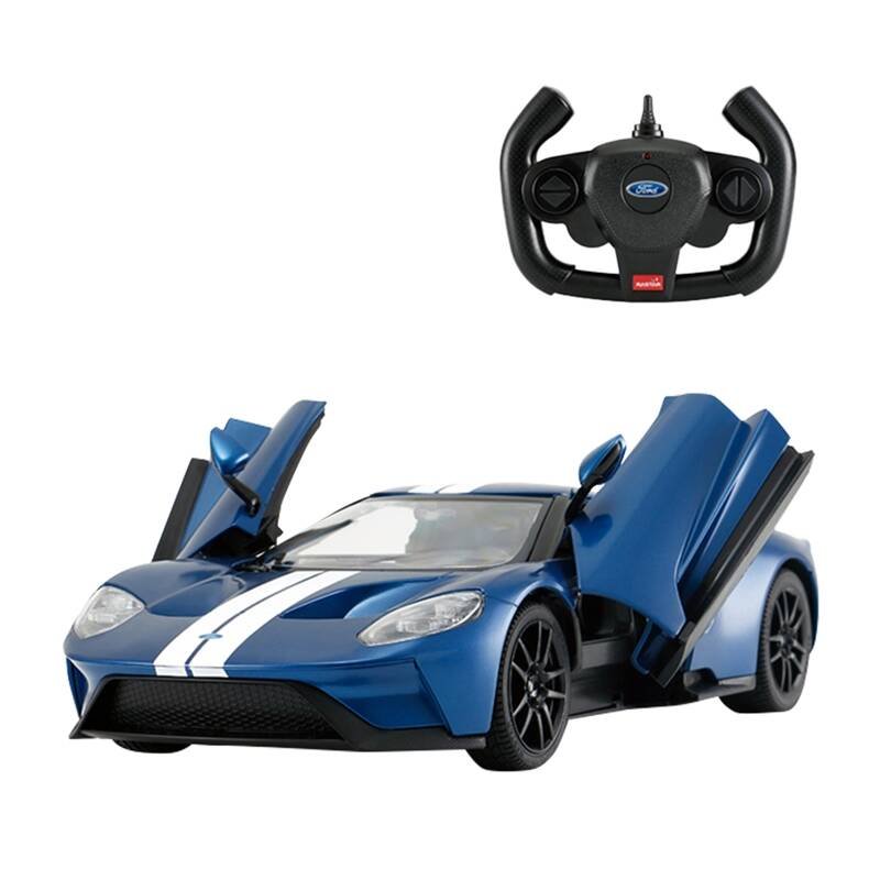 Rastar - Ford GT, Blue - R/C 1:14 (23043)