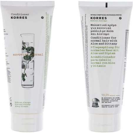 KORRES Aloe and Dittany Conditioner for Normal Hair 200ml