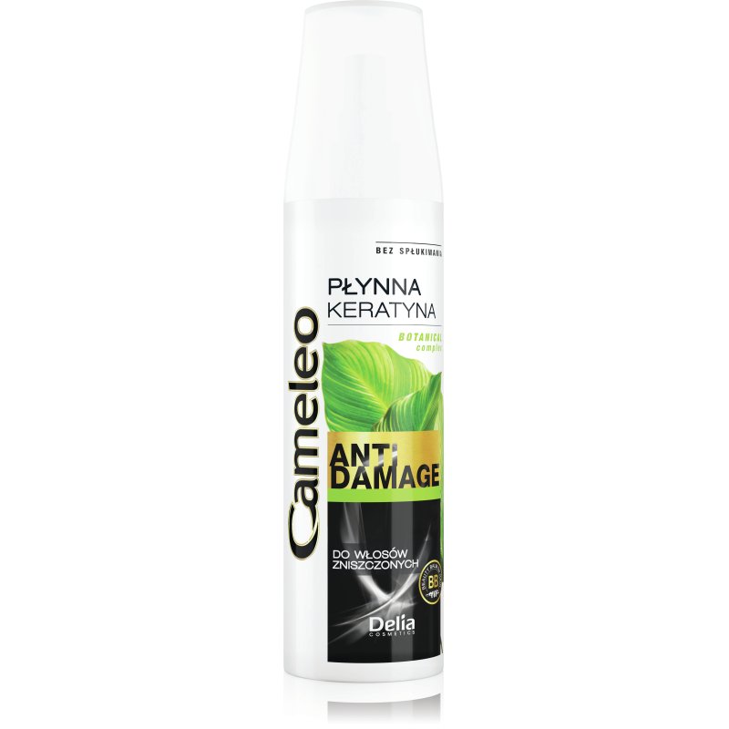 Cameleo Liquid Keratin Extremely Damaged Hair Reconstruction Intense Regeneration Heat Protection Repair Treatment and