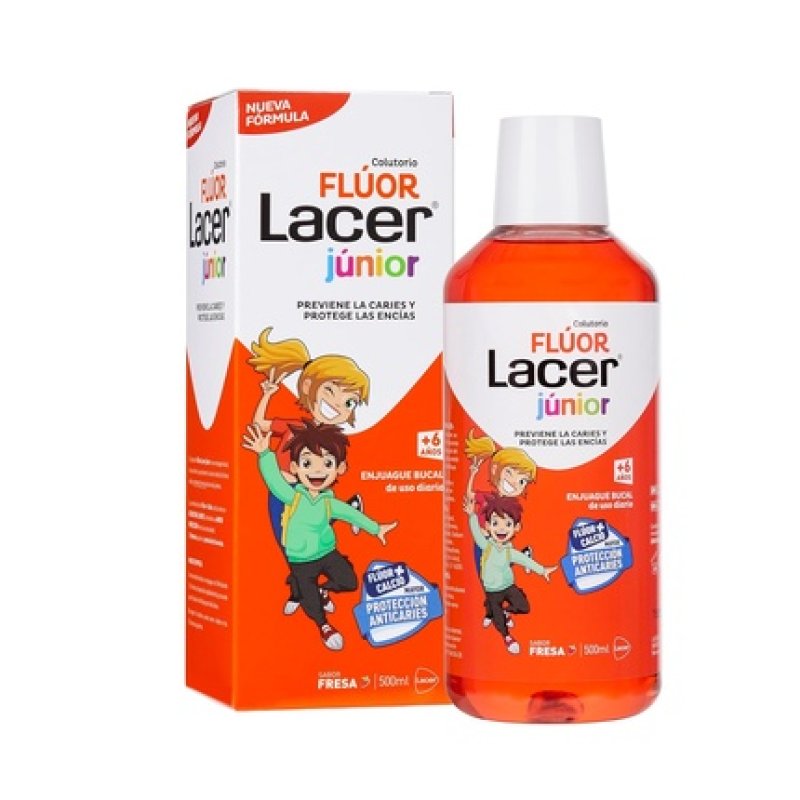 Lacer Colut Fluor Dia Fresa 500ml
